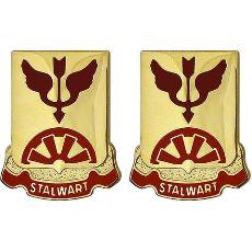 332nd Transportation Battalion Unit Crest (Stalwart)